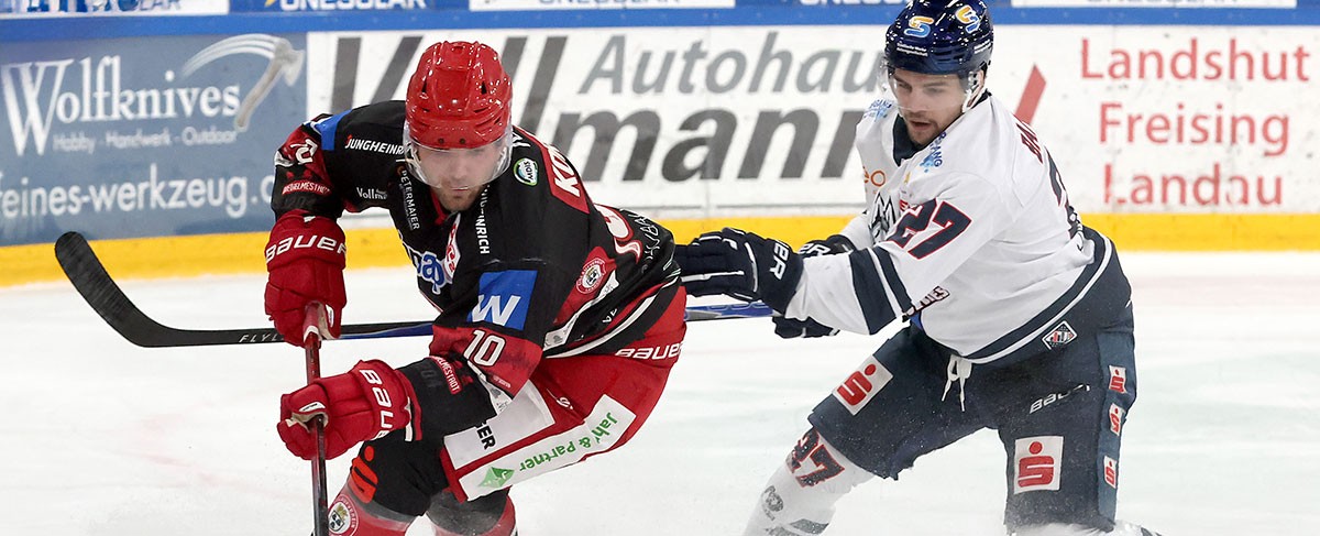 Vorschau 25. Spieltag: Kassel fordert Landshut im Verfolgerduell