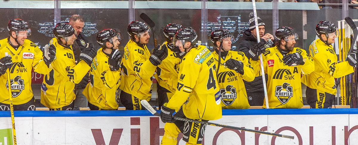 43. Spieltag: Krefeld sichert sich Playoff-Ticket