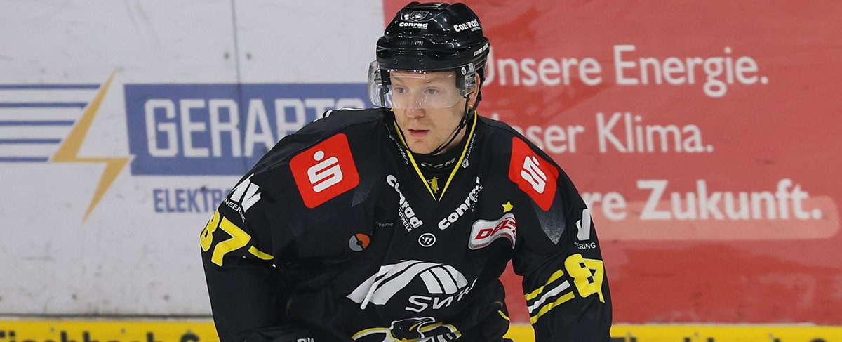 Krefeld Pinguine verlängern mit Philip Gogulla