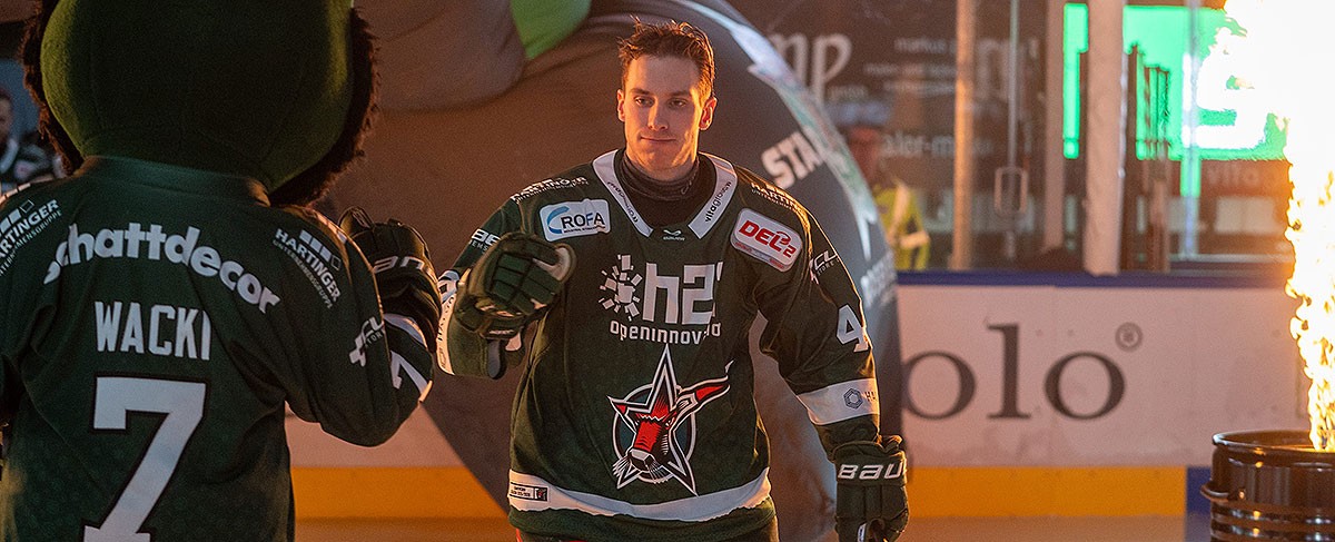 Maximilian Adam verlängert um zwei Jahre in Rosenheim