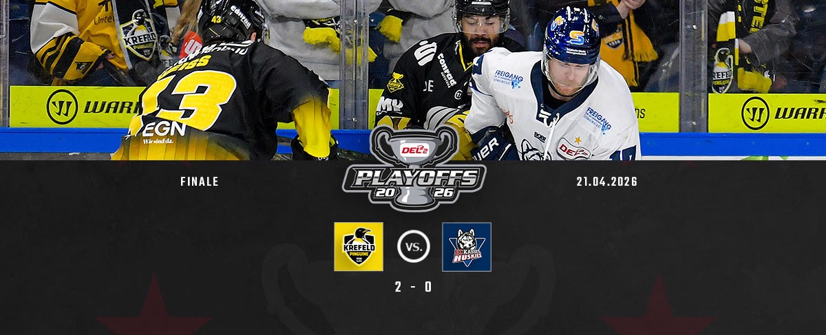 Vorschau Finale Spiel3: Krefeld will Matchpucks, Kassel will zurück in die Serie