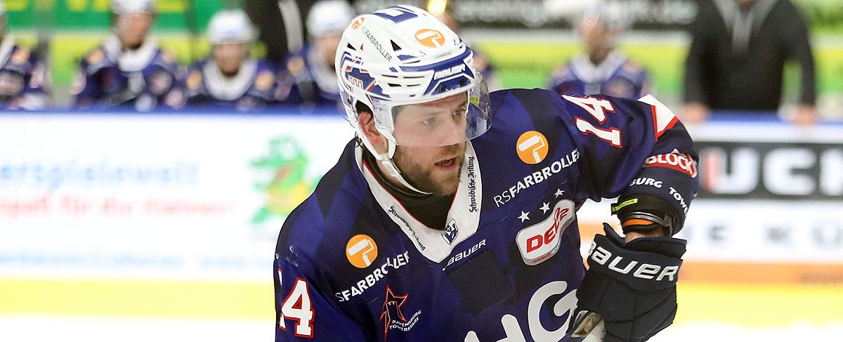 Identifikationsfigur bleibt an Bord: Nick Latta stürmt weiter für die Towerstars