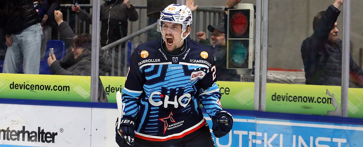 Kontinuität im Angriff: Thomas Reichel stürmt weiterhin für die Towerstars