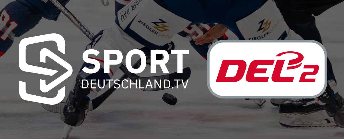 DEL2-Übertragungen auf Sportdeutschland.TV