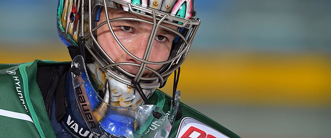 Bietigheim hält Goalie Andreas Mechel