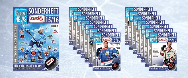 DEL2-Sonderheft 2015/16 erscheint am 1. September