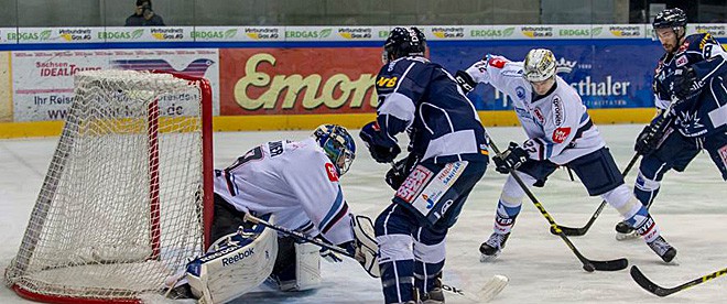  Dresden trifft auf Riessersee – 3:7 Start einer Misere bei den Eislöwen