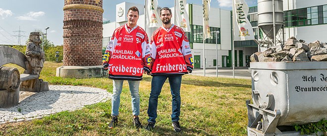 Freiberger bleibt Hauptsponsor der Eispiraten