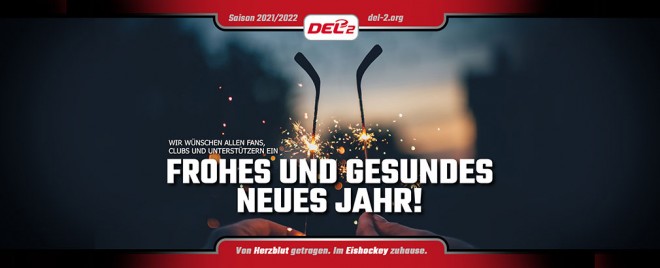 DEL2 wünscht alles Gute für 2022!