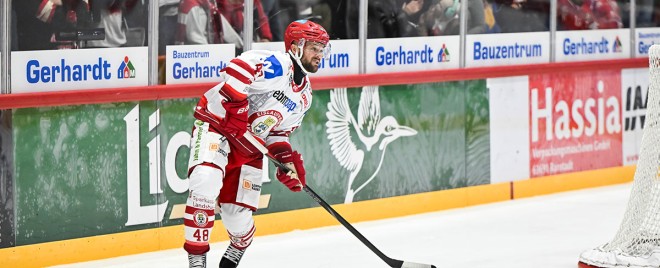 Wade Bergman vom EV Landshut für zwei Spiele gesperrt