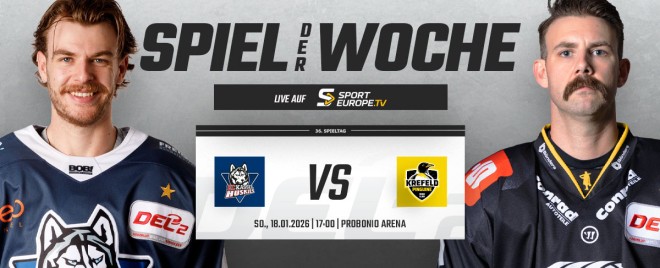 Spiel der Woche: Absolute Spitze - Huskies fordern Pinguine