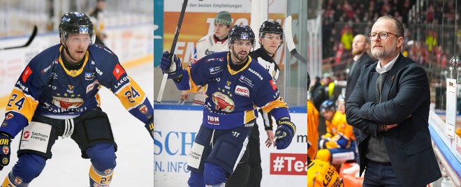 Füchse verlängern mit Cheftrainer Christof Kreutzer, Trainerstab und zwei Leistungsträgern