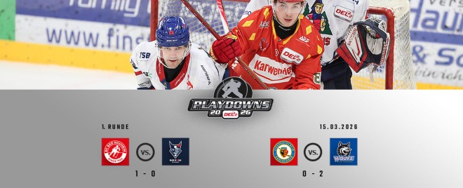 Vorschau Playdowns: Kaufbeuren und Weiden wollen nachlegen