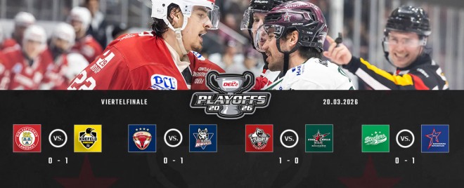 Vorschau Playoffs: Viertelfinal-Fieber am Freitagabend