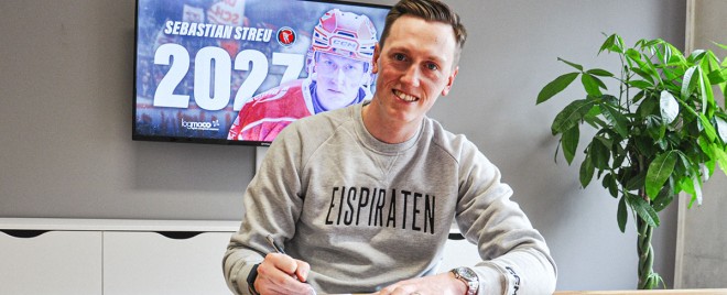 Sebastian Streu verlängert bei den Eispiraten