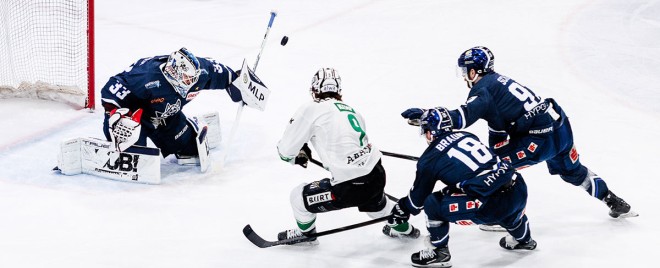 Huskies holen sich den Matchpuck: Kassel bezwingt Bietigheim in Spiel 5