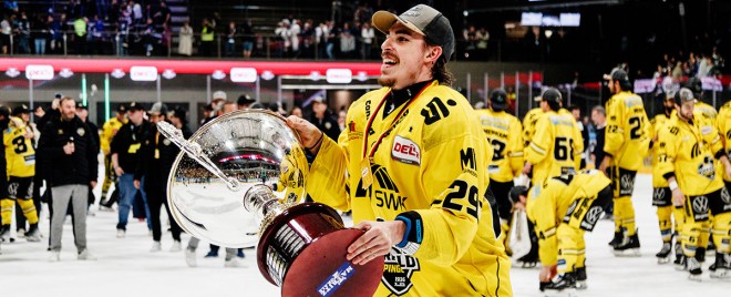 Meisterliche Verstärkung für die Steelers: David Cerny wechselt nach Bietigheim