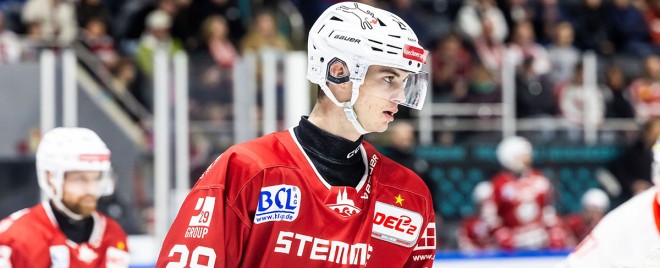 Verteidiger-Talent Nick Mähler bindet sich fest an die Eisbären