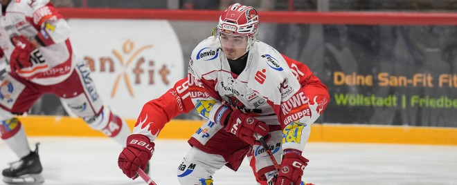 Nikolas Biggins stürmt weiter für die Eispiraten