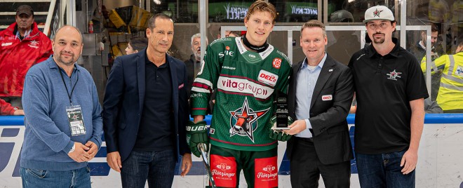 Shane Hanna als Fanspieler des Jahres geehrt