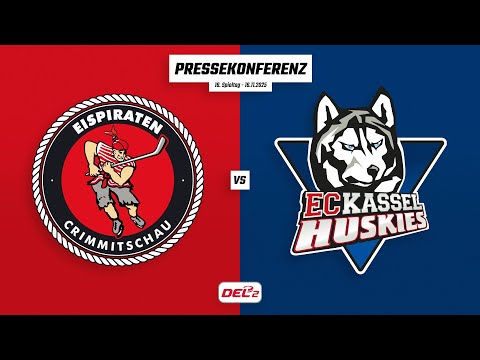 Pressekonferenz 16. Spieltag | Eispiraten Crimmitschau - EC Kassel Huskies