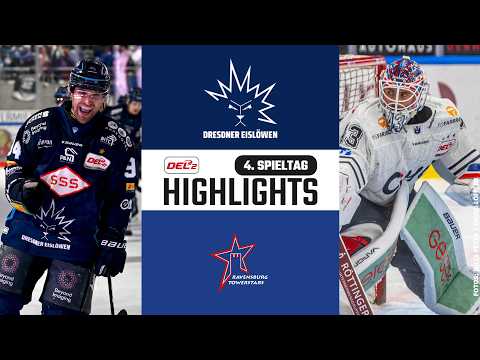 4. Spieltag | Dresdner Eislöwen vs. Ravensburg Towerstars | DEL2 Saison 2026/27