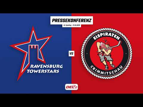 Pressekonferenz 49. Spieltag | Ravensburg Towerstars - Eispiraten Crimmitschau
