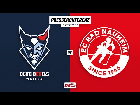 Pressekonferenz 19. Spieltag | Blue Devils Weiden - EC Bad Nauheim