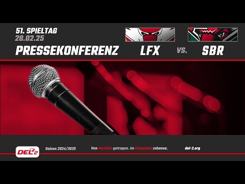 DEL2 Pressekonferenz Spieltag 51: Lausitzer Füchse vs. Starbulls Rosenheim