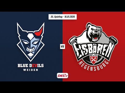 35. Spieltag DEL2 | Blue Devils Weiden vs. Eisbären Regensburg | Game Highlights