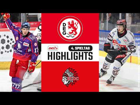 4. Spieltag | Düsseldorfer EG vs. ECDC Memmingen Indians | DEL2 Saison 2026/27