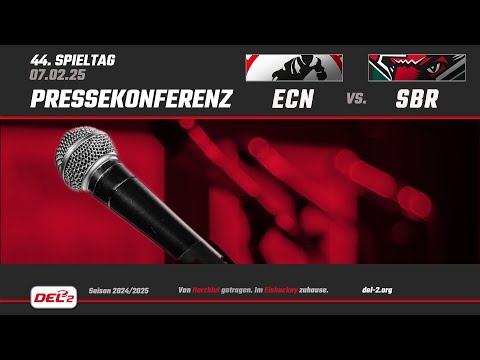 DEL2 Pressekonferenz Spieltag 44:  EC Bad Nauheim vs. Starbulls Rosenheim