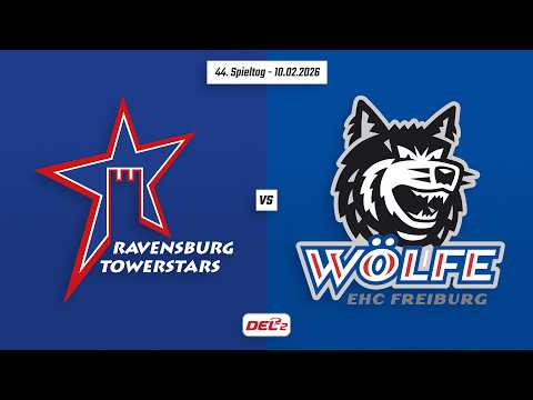 44. Spieltag DEL2 | Ravensburg Towerstars vs. EHC Freiburg | Game Highlights
