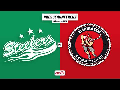 Pressekonferenz 47. Spieltag | Bietigheim Steelers - Eispiraten Crimmitschau