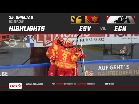 DEL2 Game Highlights Spieltag 35: ESV Kaufbeuren vs. EC Bad Nauheim