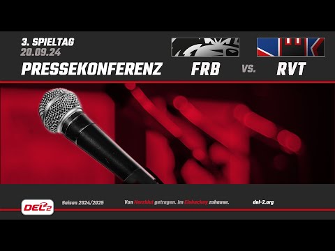 Pressekonferenz Spieltag 3: EHC Freiburg vs. Ravensburg Towerstars