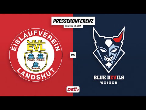 Pressekonferenz 20. Spieltag | EV Landshut - Blue Devils Weiden