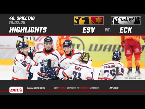 DEL2 Game Highlights Spieltag 48: ESV Kaufbeuren vs. EC Kassel Huskies
