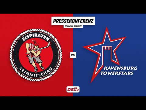 Pressekonferenz 37. Spieltag | Eispiraten Crimmitschau - Ravensburg Towerstars