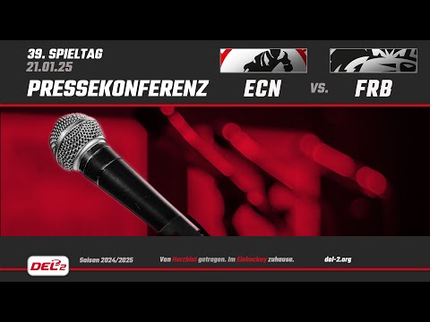 DEL2 Pressekonferenz Spieltag 39: EC Bad Nauheim vs. EHC Freiburg