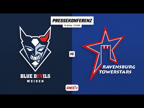 Pressekonferenz 26. Spieltag | Blue Devils Weiden - Ravensburg Towerstars
