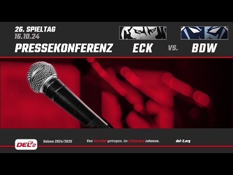 Pressekonferenz Spieltag 26: EC Kassel Huskies vs. Blue Devils Weiden