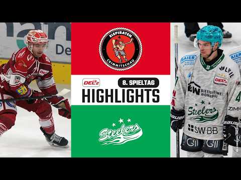 8. Spieltag | Eispiraten Crimmitschau vs. Bietigheim Steelers | DEL2 Saison 2026/27