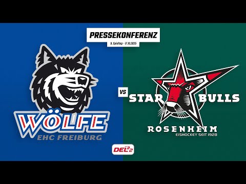 Pressekonferenz 9. Spieltag | EHC Freiburg - Starbulls Rosenheim