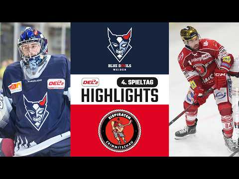 4. Spieltag | Blue Devils Weiden vs. Eispiraten Crimmitschau | DEL2 Saison 2026/27