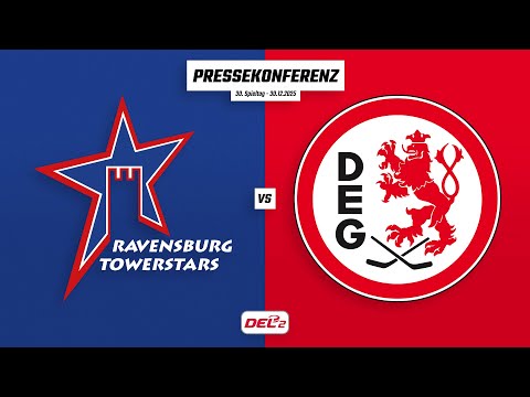 Pressekonferenz 30. Spieltag | Ravensburg Towerstars - Düsseldorfer EG