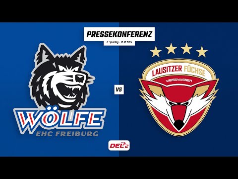 Pressekonferenz 8. Spieltag | EHC Freiburg - Lausitzer Füchse