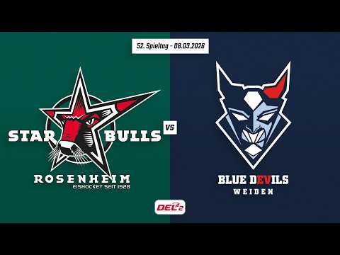 52. Spieltag DEL2 | Starbulls Rosenheim vs. Blue Devils Weiden | Game Highlights