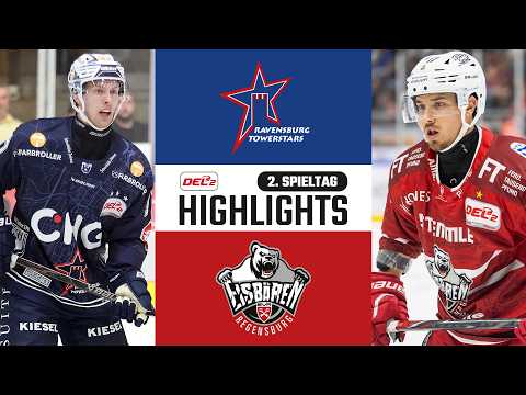 2. Spieltag | Ravensburg Towerstars vs. Eisbären Regensburg | DEL2 Saison 2026/27