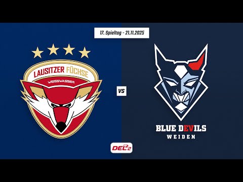 17. Spieltag DEL2 | Lausitzer Füchse vs. Blue Devils Weiden | Game Highlights